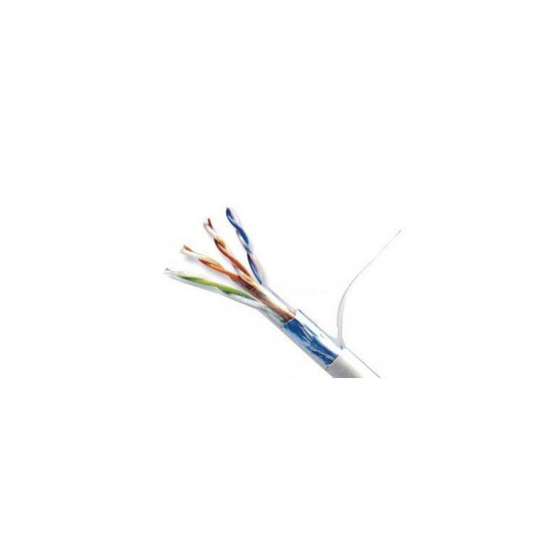 Кабель мережевий OK-Net FTP-cat.5E-SL, 305м (F/UTP-cat.5E-SL) (КПВЭ-ВП (100) 4x2x0,48)