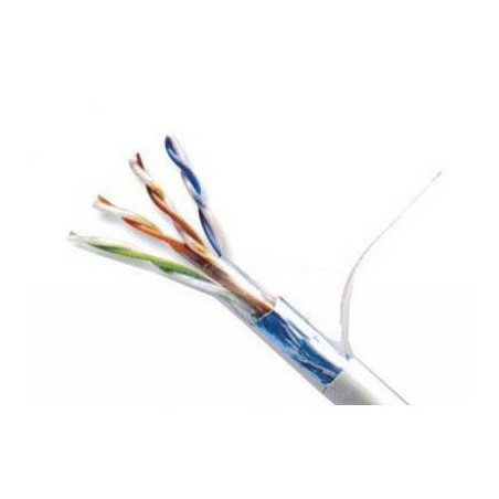 Кабель мережевий OK-Net FTP-cat.5E-SL, 305м (F/UTP-cat.5E-SL) (КПВЭ-ВП (100) 4x2x0,48)