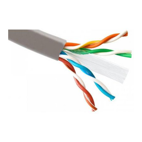 Кабель мережевий Atcom UTP 305м cat.6, CCA, 0,51мм, 1Gb/s (16382)