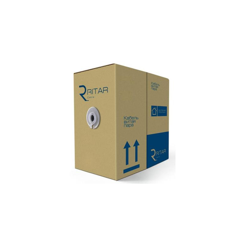 Кабель мережевий Ritar UTP 305м КВП (4*2*0,48) 4Р [СCA] (08534)