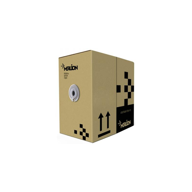 Кабель мережевий Merlion FTP 305м КВПЕП (100) 4*2*0,50, cat.5e, внешний [СU] (06494)