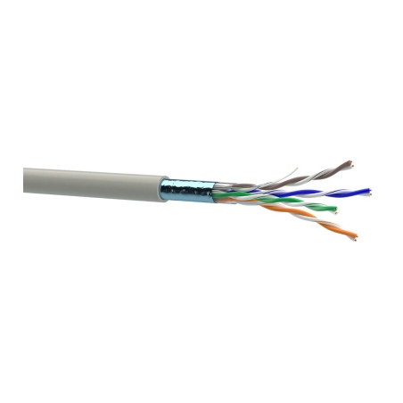 Кабель мережевий OK-Net FTP 100м cat.5e (FTP-cat.5E) (КПВЭ-ВП (200) 4*2*0,51 / 100)