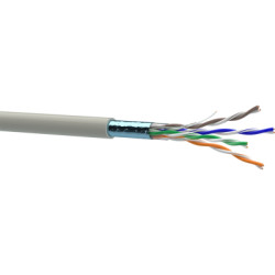 Кабель мережевий OK-Net FTP 305м cat.5e LSFROH (F/UTP-cat.5E LSFROH) (КПВнг-HFЭ-ВП (200) 4*2*0,51)