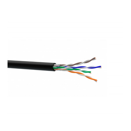 Кабель мережевий OK-Net UTP 305м cat.5e зовнішній (U/UTP-cat.5E-SL) (КПП-ВП (100) 4*2*0,49)