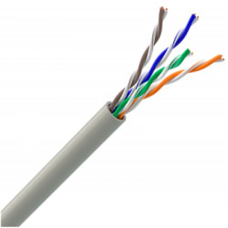 Кабель мережевий OK-Net UTP 305м cat.5e (U/UTP-cat.5Е-SL) (КПВ-ВП (100) 4*2*0,46)