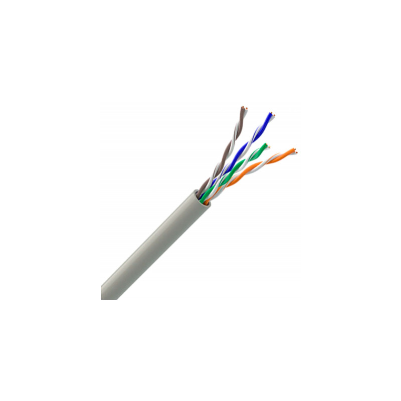 Кабель мережевий OK-Net UTP 305м cat.5e (U/UTP-cat.5Е-SL) (КПВ-ВП (100) 4*2*0,46)