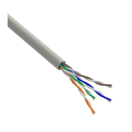 Кабель мережевий OK-Net UTP 100м cat.5e (U/UTP-cat.5Е-SL) (КПВ-ВП (100) 4*2*0,46 / 100)