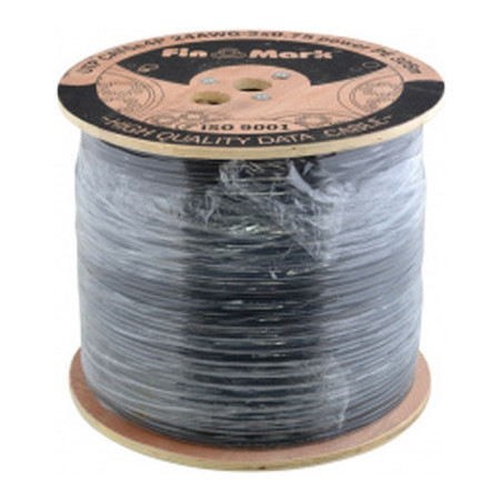 Кабель мережевий FinMark UTP 500м CAT5e 2P 24AWG PE B Pull Box (055850)