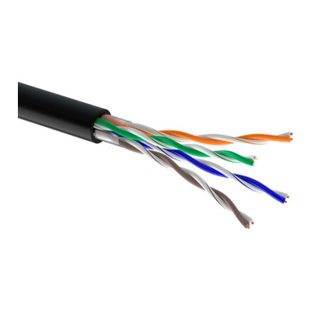 Кабель мережевий OK-Net UTP 305м cat.5e зовнішній (U/UTP-cat.5Е) (КПП-ВП (100) 4*2*0,50)