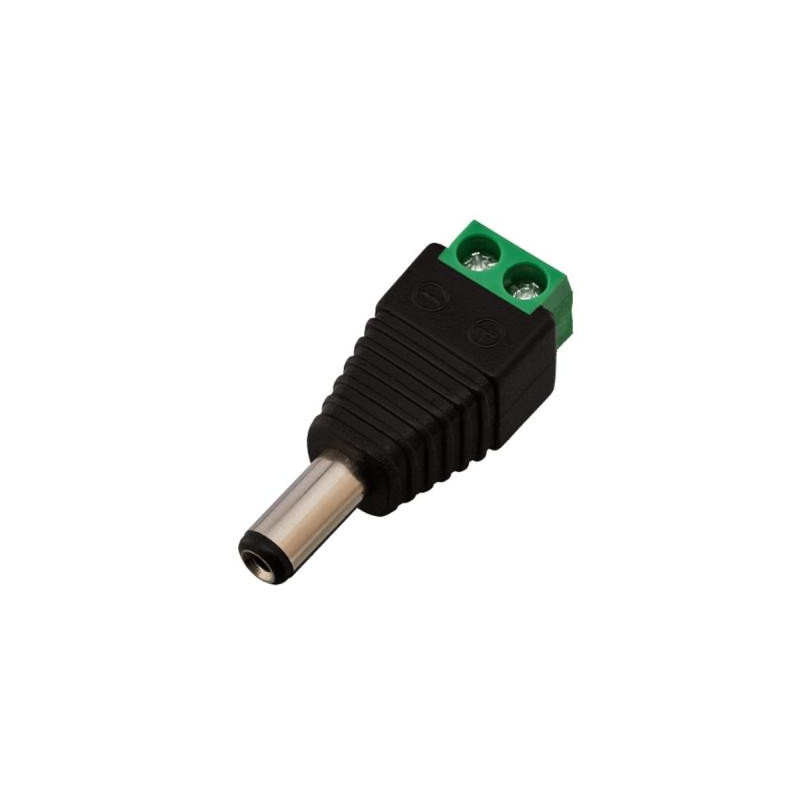 Конектор Greenvision GV-DC male 100шт/уп. (3587)