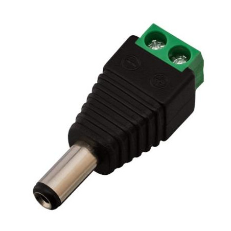 Конектор Greenvision GV-DC male 100шт/уп. (3587)