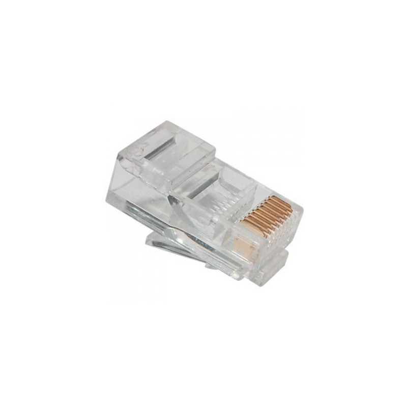 Конектор Ritar RJ45 cat.5e UTP 8P8C PREMIUM (позолоченные контакты) 100 шт (13193)