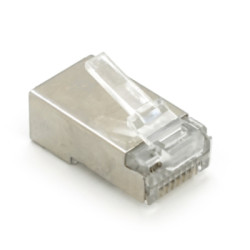 Конектор RJ45 cat.6 FTP, екранований, 50 шт упаковка Merlion (RJ45ML-2-50-CAT6-FTP / 10566)