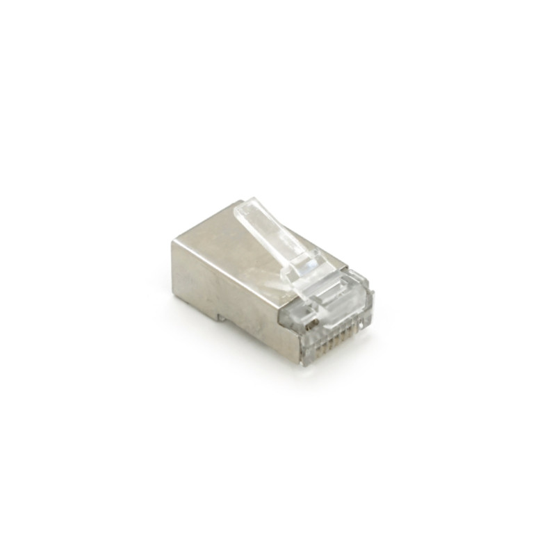 Конектор RJ45 cat.6 FTP, екранований, 50 шт упаковка Merlion (RJ45ML-2-50-CAT6-FTP / 10566)