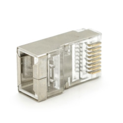 Конектор RJ45 cat.6 FTP, екранований, 50 шт упаковка Merlion (RJ45ML-2-50-CAT6-FTP / 10566)