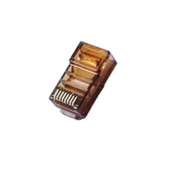 Конектор Merlion RJ45 cat.5e UTP 8P8C Brown 100 шт (RJ45ML-BN / 05356)