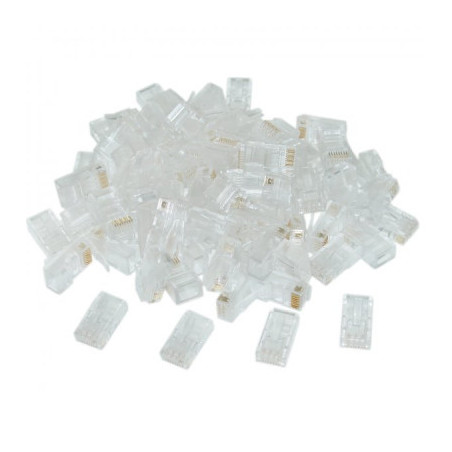 Конектор RJ45 cat.5e UTP 8P8C * 100 Cablexpert (PLUG3UP6/100)