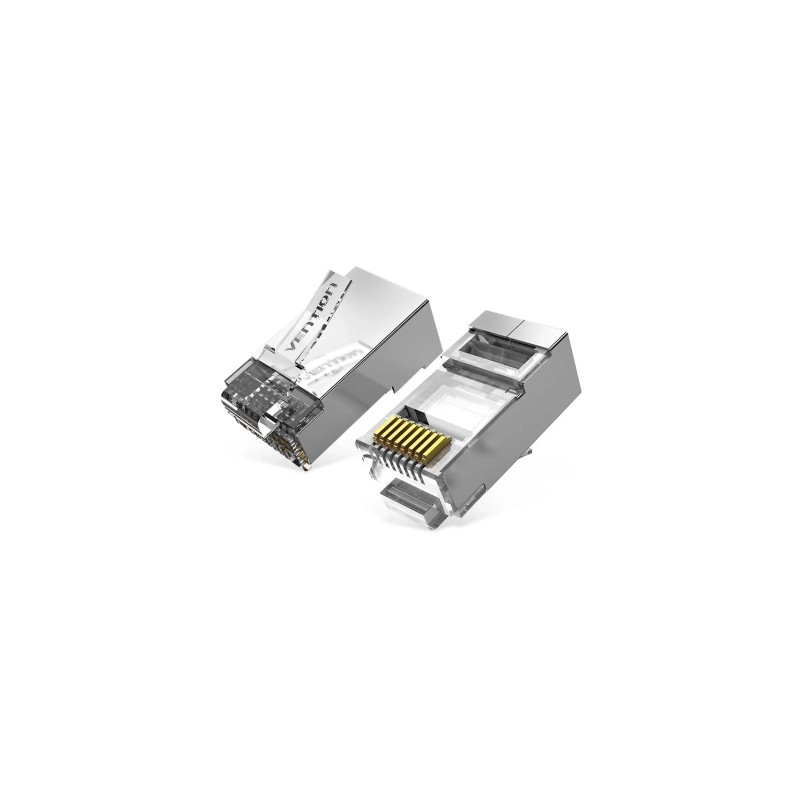 Конектор RJ45 FTP Cat.6 Modular 10 шт. Vention (IDFR0-10)