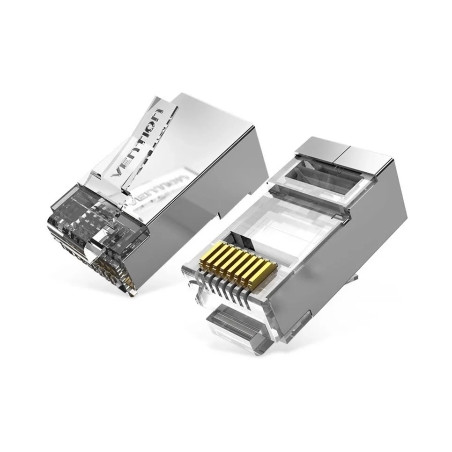 Конектор RJ45 FTP Cat.6 Modular 10 шт. Vention (IDFR0-10)