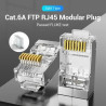 Конектор RJ45 FTP Cat.6 Modular 10 шт. Vention (IDFR0-10)