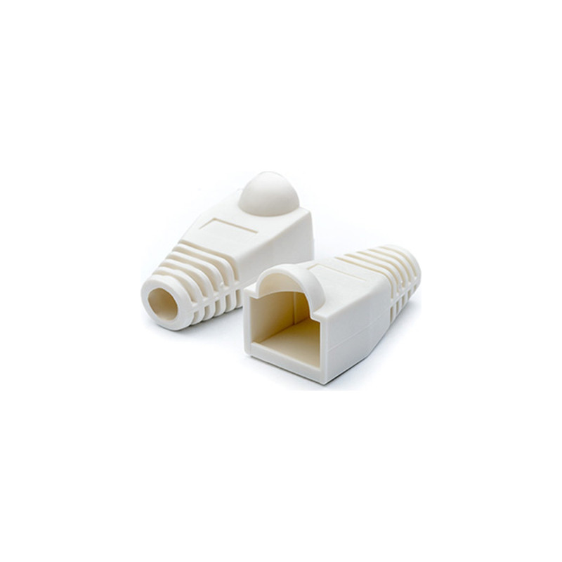 Ковпачок конектора Atcom RJ-45 белый 100шт (10107)