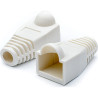 Ковпачок конектора Atcom RJ-45 белый 100шт (10107)