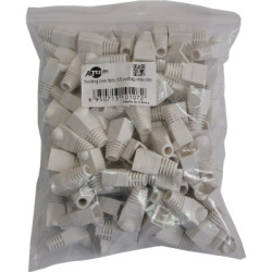 Ковпачок конектора Atcom RJ-45 белый 100шт (10107)