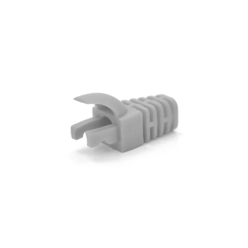 Ковпачок конектора RJ-45 Gray Cat.5/Cat.6 (100 шт/уп.) Merlion (CPRJ45ML-GY-CAT5/6)