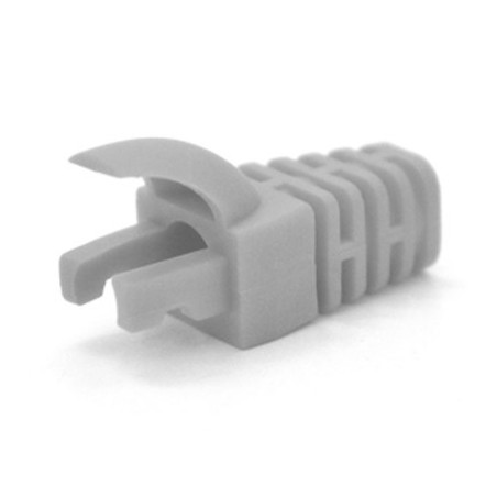 Ковпачок конектора RJ-45 Gray Cat.5/Cat.6 (100 шт/уп.) Merlion (CPRJ45ML-GY-CAT5/6)