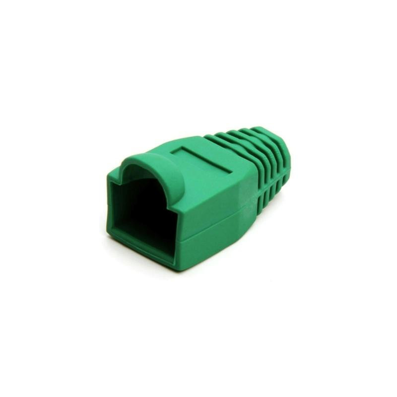 Ковпачок конектора RJ-45 Green (100 шт/уп.) Merlion (CPRJ45ML-GN)