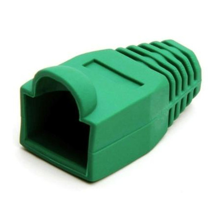 Ковпачок конектора RJ-45 Green (100 шт/уп.) Merlion (CPRJ45ML-GN)