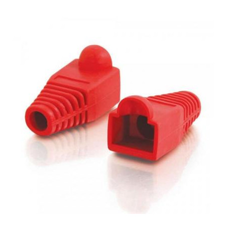 Ковпачок конектора RJ-45 Red (100 шт/уп.) Merlion (CPRJ45ML-RD)