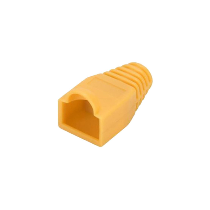 Ковпачок конектора RJ-45 Yellow (100 шт/уп.) Merlion (CPRJ45ML-YW)