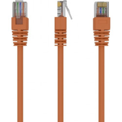 Патч-корд 0.5м, UTP, cat.5e, CCA, orange Cablexpert (PP12-0.5M/O)