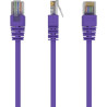 Патч-корд 0.5м, UTP, cat.5e, CCA, violet Cablexpert (PP12-0.5M/V)