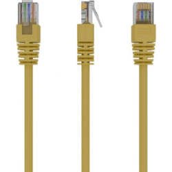 Патч-корд 3м UTP cat 5е CCA Cablexpert (PP12-3M/Y)