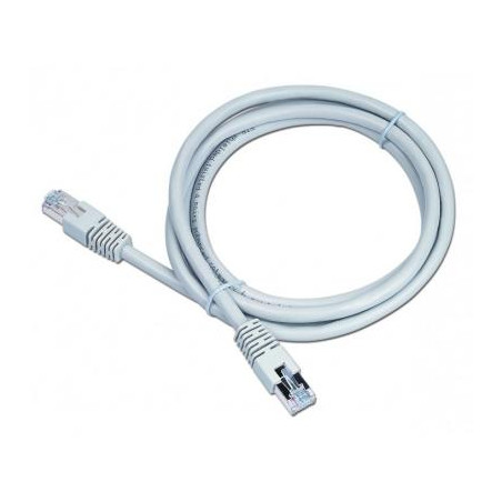 Патч-корд 0.25м FTP cat.6 CCA grey Cablexpert (PP6-0.25M)