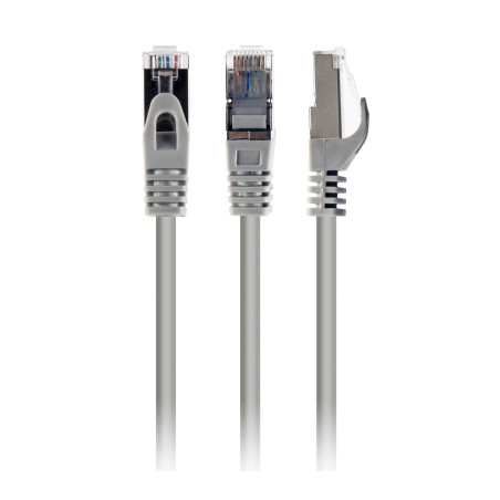 Патч-корд 0.5м S/FTP Cat 6A CU LSZH grey Cablexpert (PP6A-LSZHCU-0.5M)