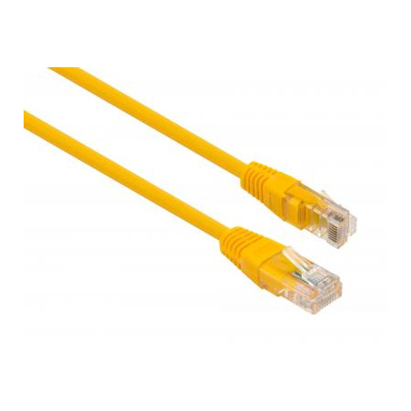 Патч-корд Vinga UTPCat5e 15 m CCA (VCPPCCCS15Y)