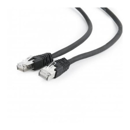 Патч-корд 1м FTP cat 6 Cablexpert (PP6-1M/BK)