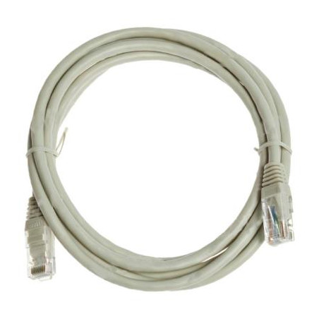 Патч-корд 2м, UTP, cat.6, CU, 24AWG, grey Kingda (KD-PAUT6200GY)