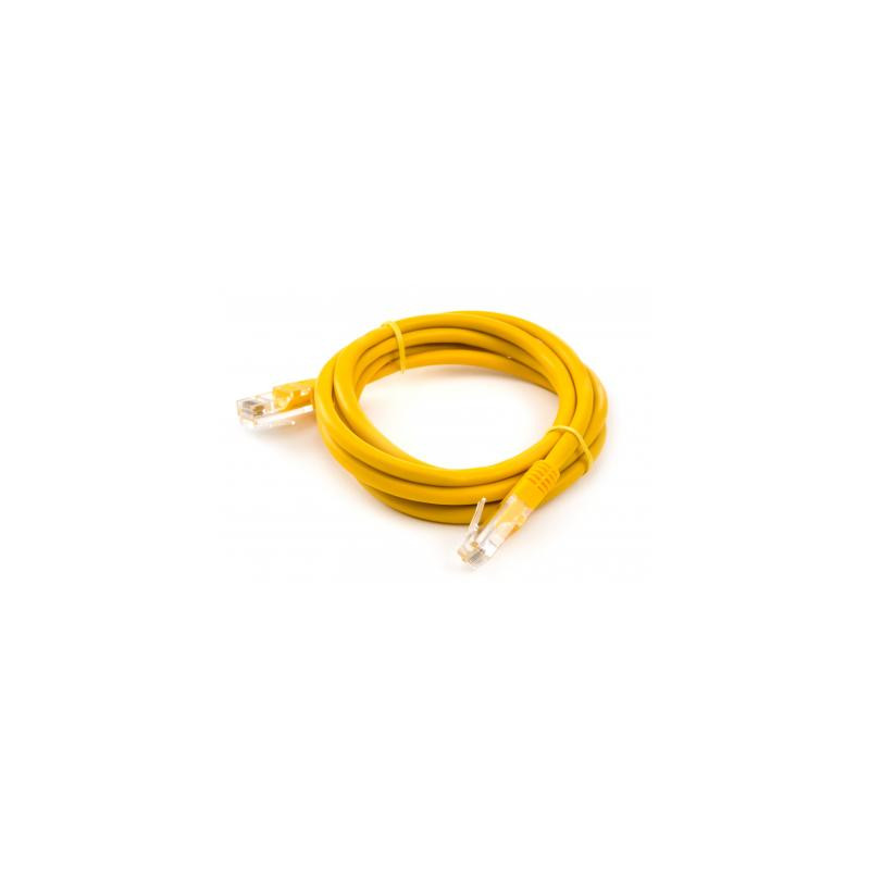 Патч-корд Vinga UTPCat5e 1 m CCA (VCPPCCCS1Y)