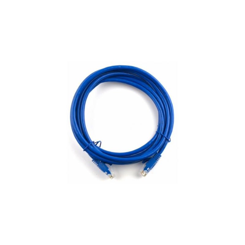 Патч-корд 3м, UTP, cat.5e, CCA, blue Ritar (PCR-CCA/3Be)
