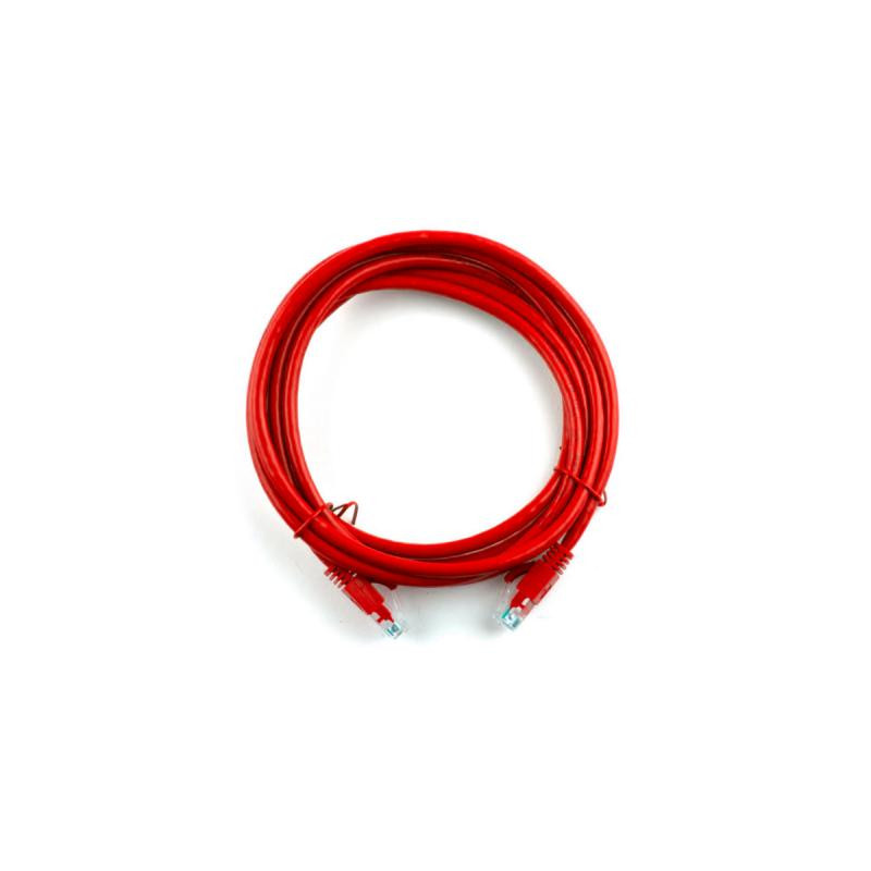 Патч-корд 20м, RJ-45, Cat.5e, CU, мідь, червоний Ritar (PCR-CU/20Rd / 04303)