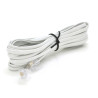 Патч-корд телефонний 2м RJ11 (6P4C) Voltronic (PC-2,0W)