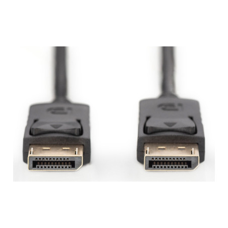 Кабель мультимедійний DisplayPort M to DisplayPort M 1.0m Digitus (AK-340100-010-S)