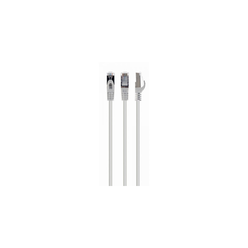 Патч-корд 1м S/FTP Cat 6A CU LSZH white Cablexpert (PP6A-LSZHCU-W-1M)