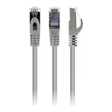 Патч-корд 2м S/FTP Cat 6A CU LSZH grey Cablexpert (PP6A-LSZHCU-2M)
