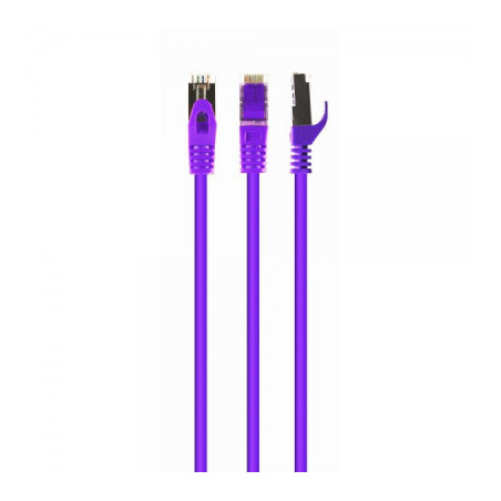 Патч-корд 20м S/FTP Cat 6A CU LSZH violet Cablexpert (PP6A-LSZHCU-V-20M)