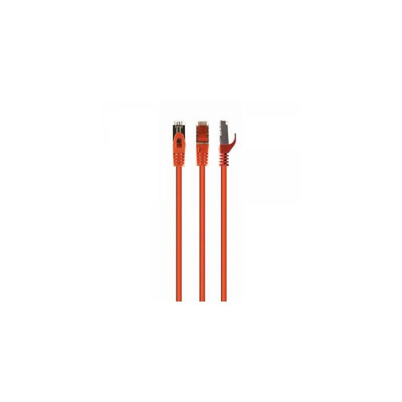 Патч-корд 0.5м S/FTP Cat 6A CU LSZH orange Cablexpert (PP6A-LSZHCU-O-0.5M)